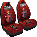 Edward Elric Fullmetal Alchemist Brotherhood Car Seat Covers Custom Anime Car Accessories-Gear Wanta