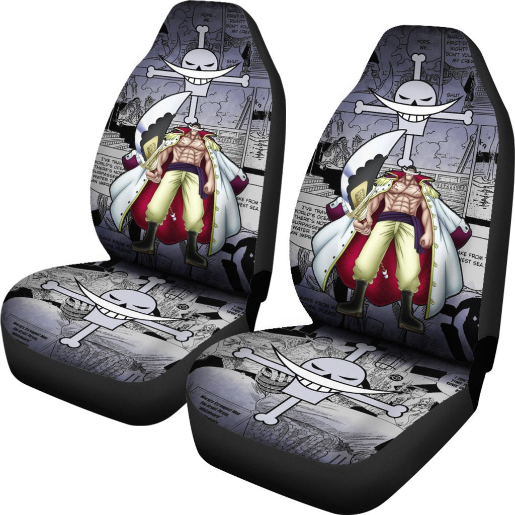 Edward Newgate Whitebeard One Piece Car Seat Covers Anime Mixed Manga-Gear Wanta