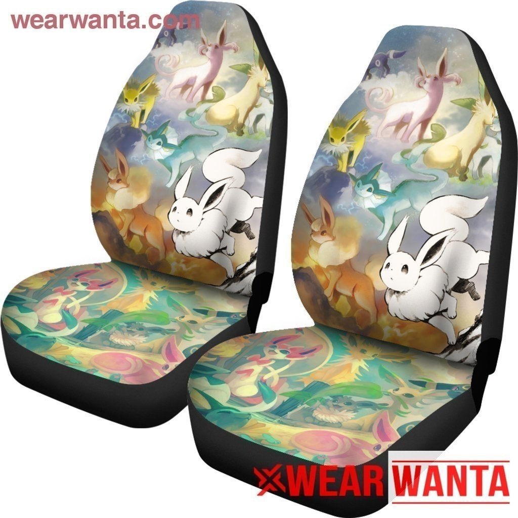 Eevee Evolutions Car Seat Covers LT03-Gear Wanta