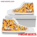 Eevee Shoes High Top Gift For Poke Fan-Gear Wanta