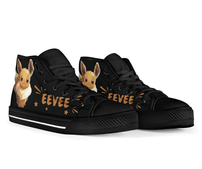 Eevee Sneakers High Top Custom Shoes-Gear Wanta