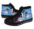 Eeyore Sneakers Winnie The Pooh Friends High Top Shoes Fan-Gear Wanta