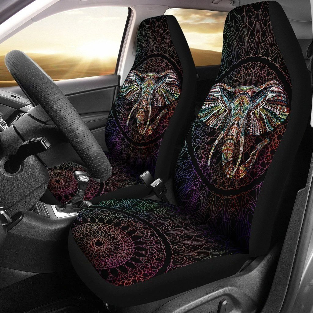 Elephant Pattern Car Seat Covers-Gear Wanta