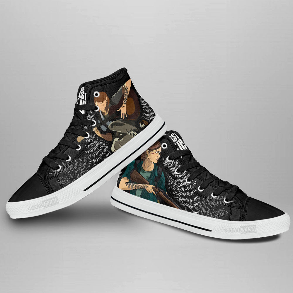 Ellie The Last Of Us High Top Shoes Custom For Fans-Gear Wanta