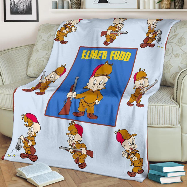 Elmer Fudd Fleece Blanket Custom Looney Tunes Home Decoration-Gear Wanta