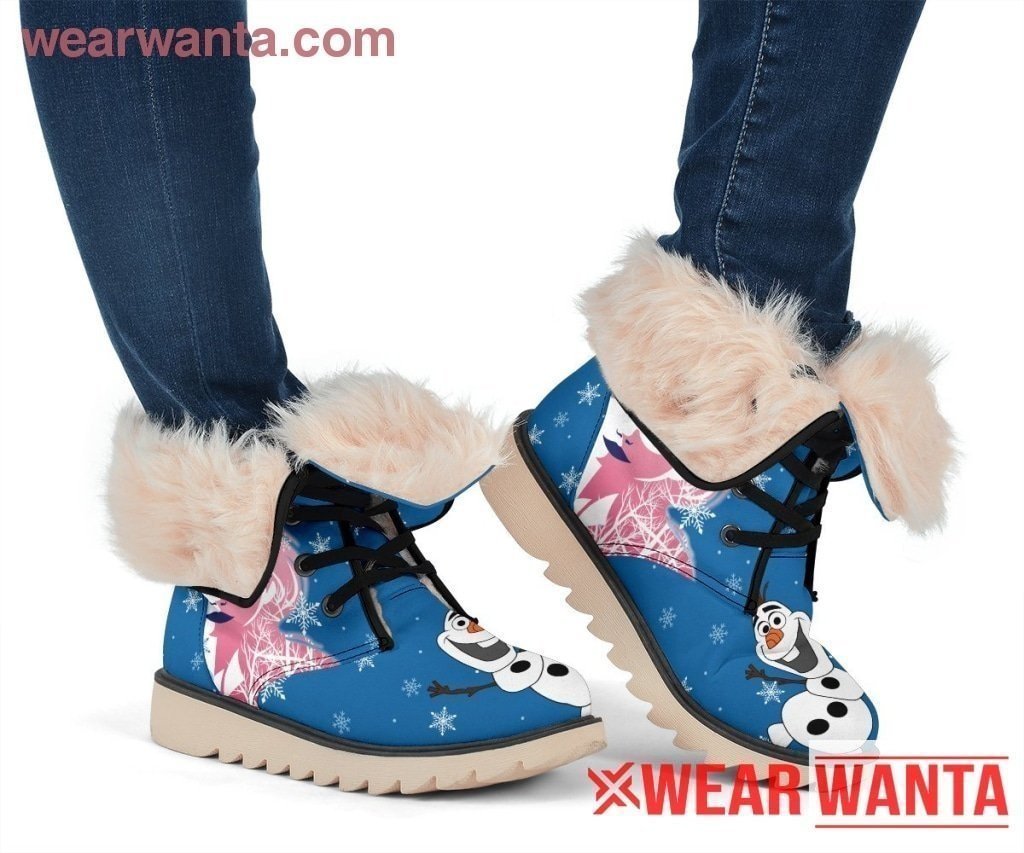Elsa Princess Pola Boots For Frozen Custom-Gear Wanta