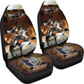 Eren Jeager Attack On Titan Car Seat Covers Adore Anime-Gear Wanta