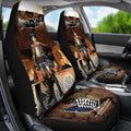 Eren Jeager Attack On Titan Car Seat Covers Love Anime-Gear Wanta