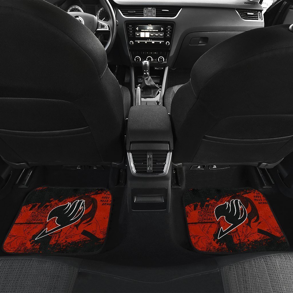 Erza Scarlet Fairy Tail Car Floor Mats Anime Gift-Gear Wanta