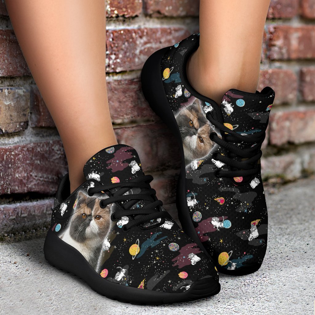 Exotic Cat Sneakers Sporty Shoes For Cat Lover-Gear Wanta