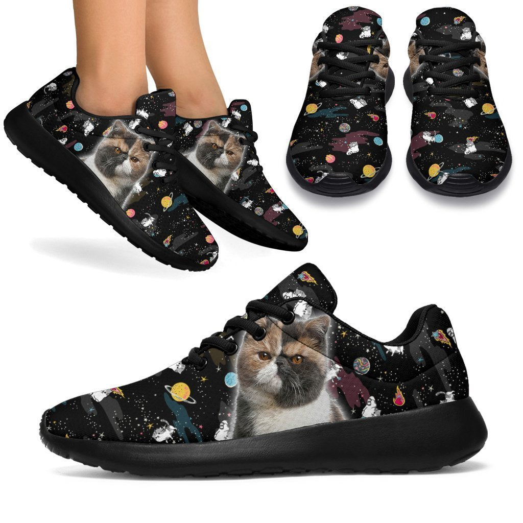 Exotic Cat Sneakers Sporty Shoes For Cat Lover-Gear Wanta