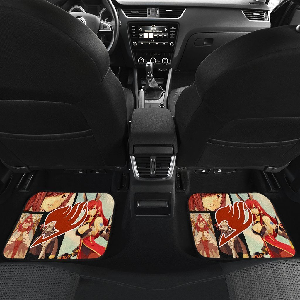 Fairy Tail Erza Scarlet Car Floor Mats Anime Gift-Gear Wanta