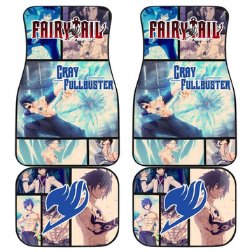 Fairy Tail Gray Fullbuster Car Floor Mats Anime Gift-Gear Wanta