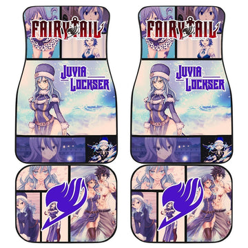 Fairy Tail Juvia Lockser Car Floor Mats Anime Gift-Gear Wanta