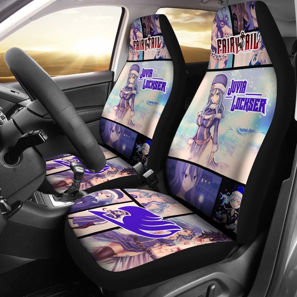 Fairy Tail Juvia Lockser Car Seat Covers Anime Gift-Gear Wanta