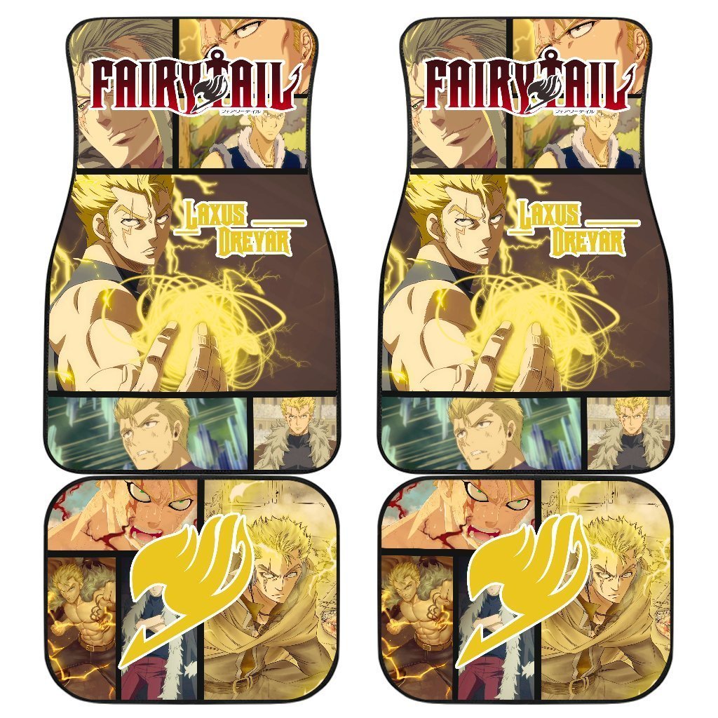 Fairy Tail Laxus Dreyar Car Floor Mats Anime Gift-Gear Wanta