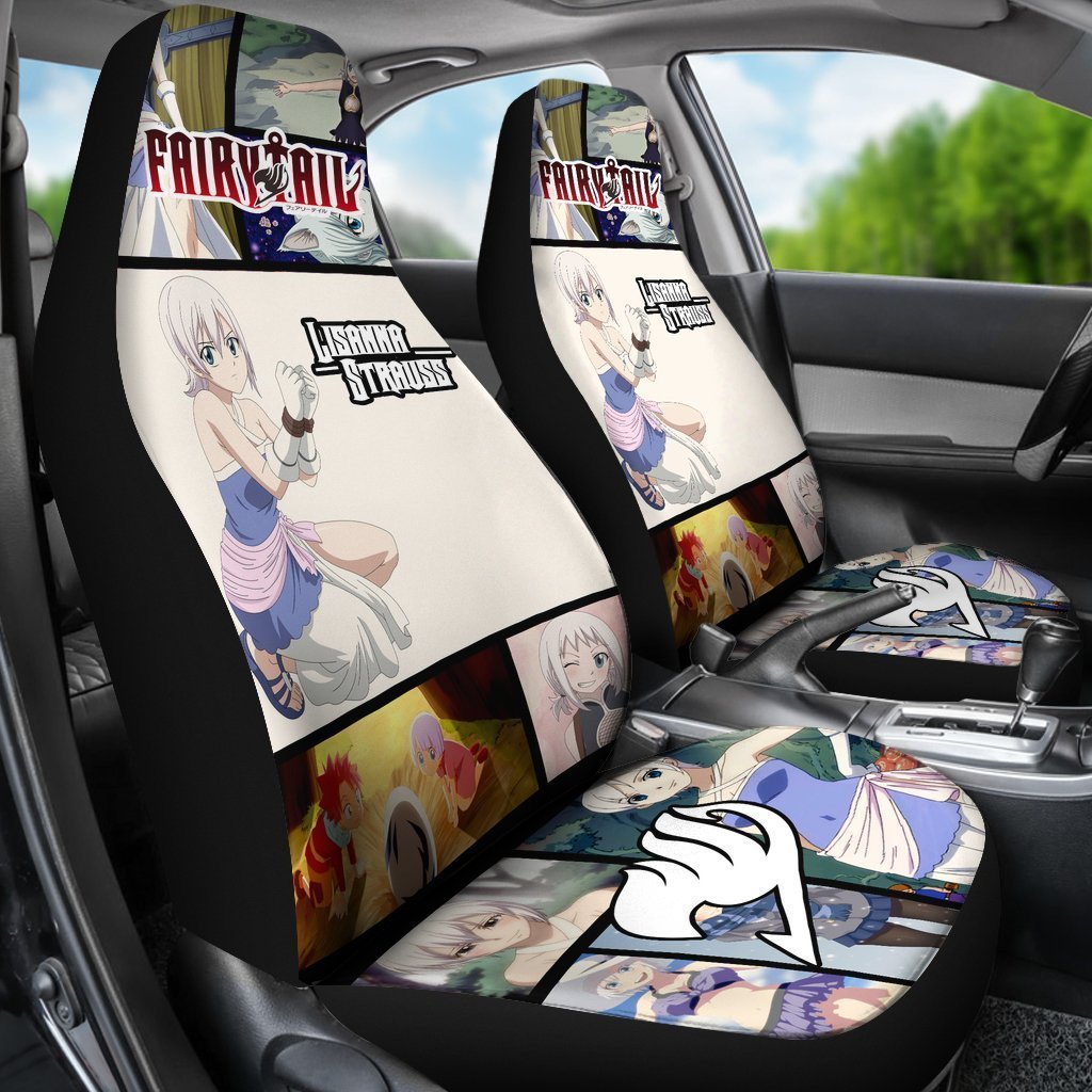 Fairy Tail Lisanna Strauss Car Seat Covers Anime Gift-Gear Wanta