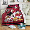 Falcons Team Fleece Blanket Fan Gift Idea-Gear Wanta