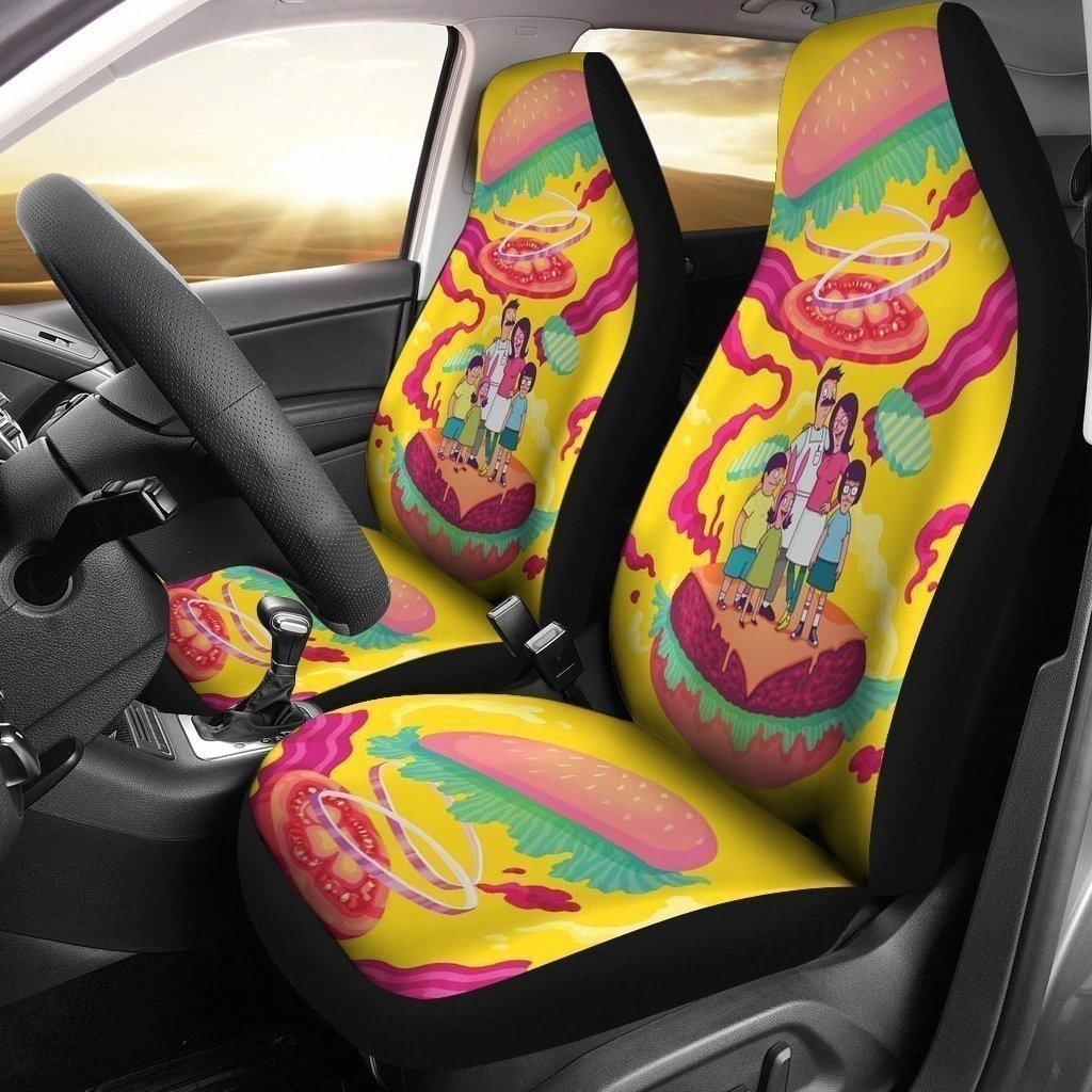 Family Bob's Burgers Car Seat Covers Custom Idea-Gear Wanta