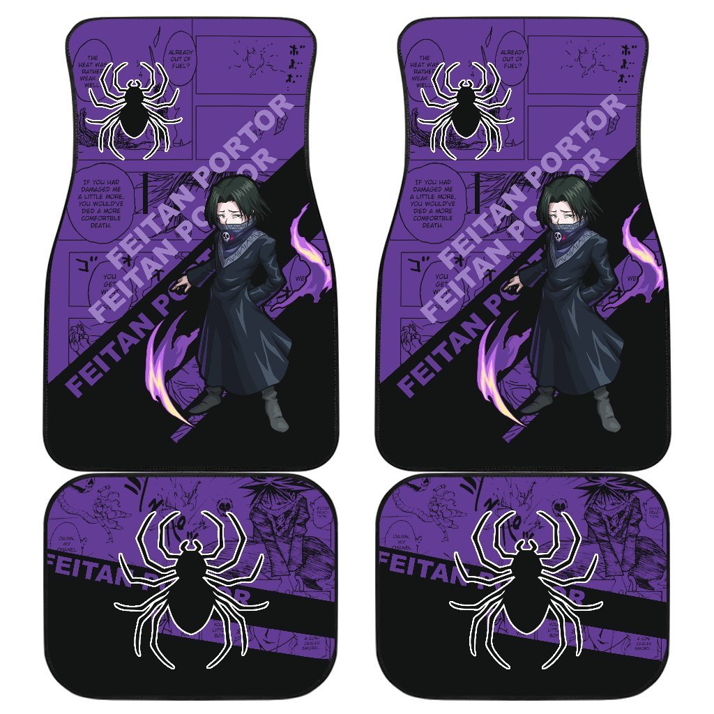 Feitan Portor Characters Hunter X Hunter Car Floor Mats Anime Gift-Gear Wanta