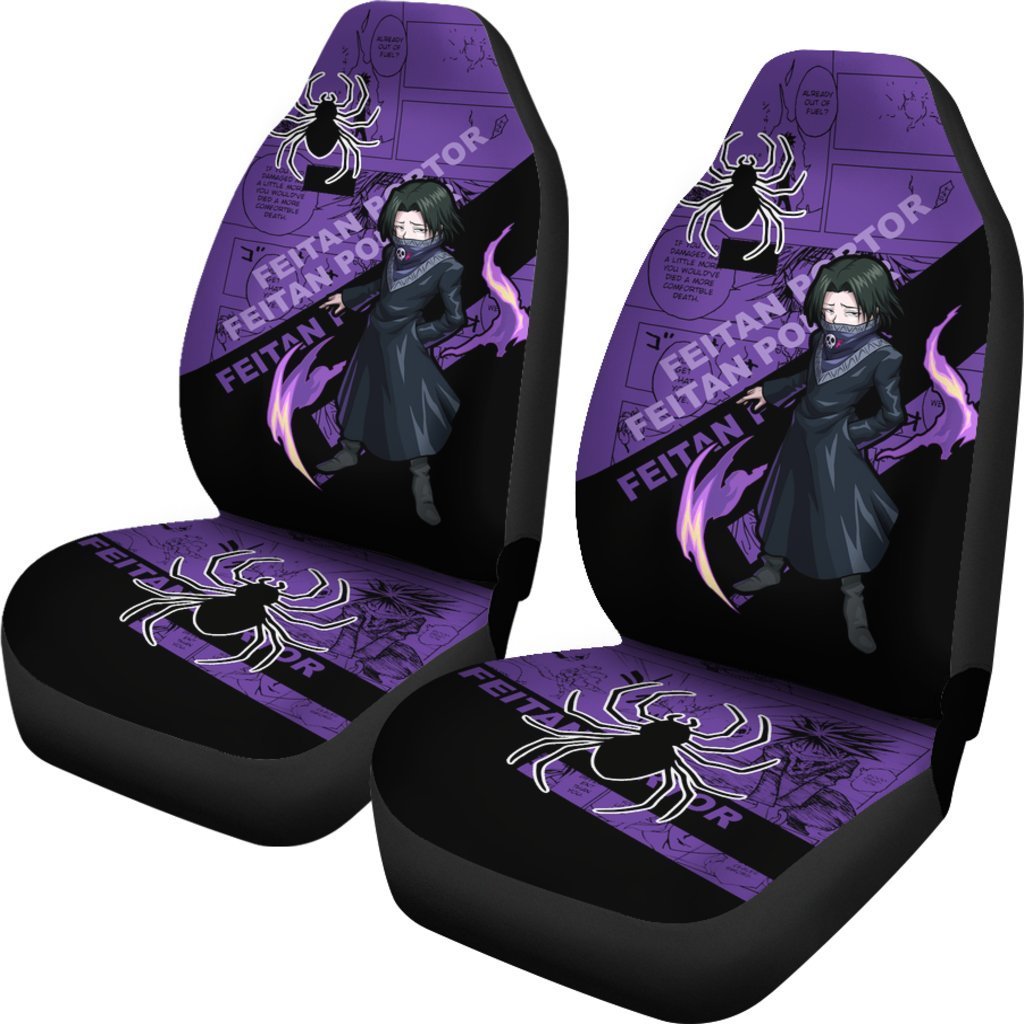 Feitan Portor Characters Hunter X Hunter Car Seat Covers Anime Gift-Gear Wanta