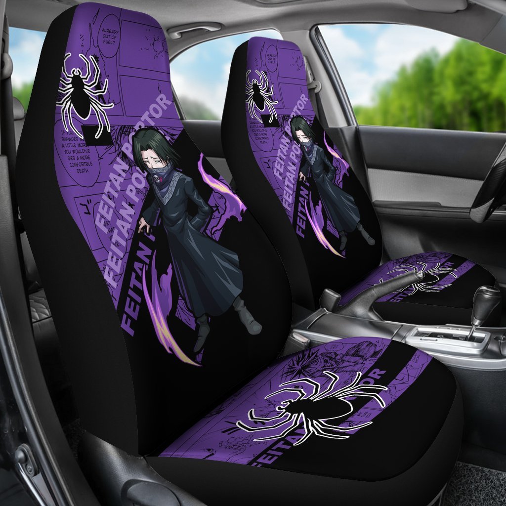 Feitan Portor Characters Hunter X Hunter Car Seat Covers Anime Gift-Gear Wanta