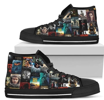 Film Posters High Top Shoes Custom-Gear Wanta