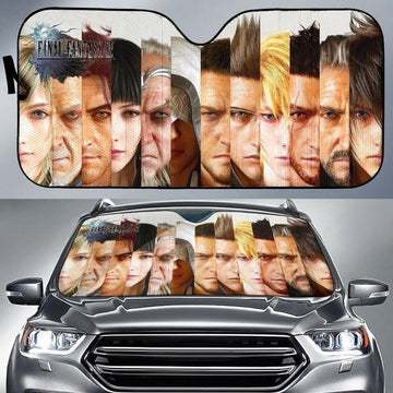 Final Fantasy XV Characters Car Sun Shade-Gear Wanta