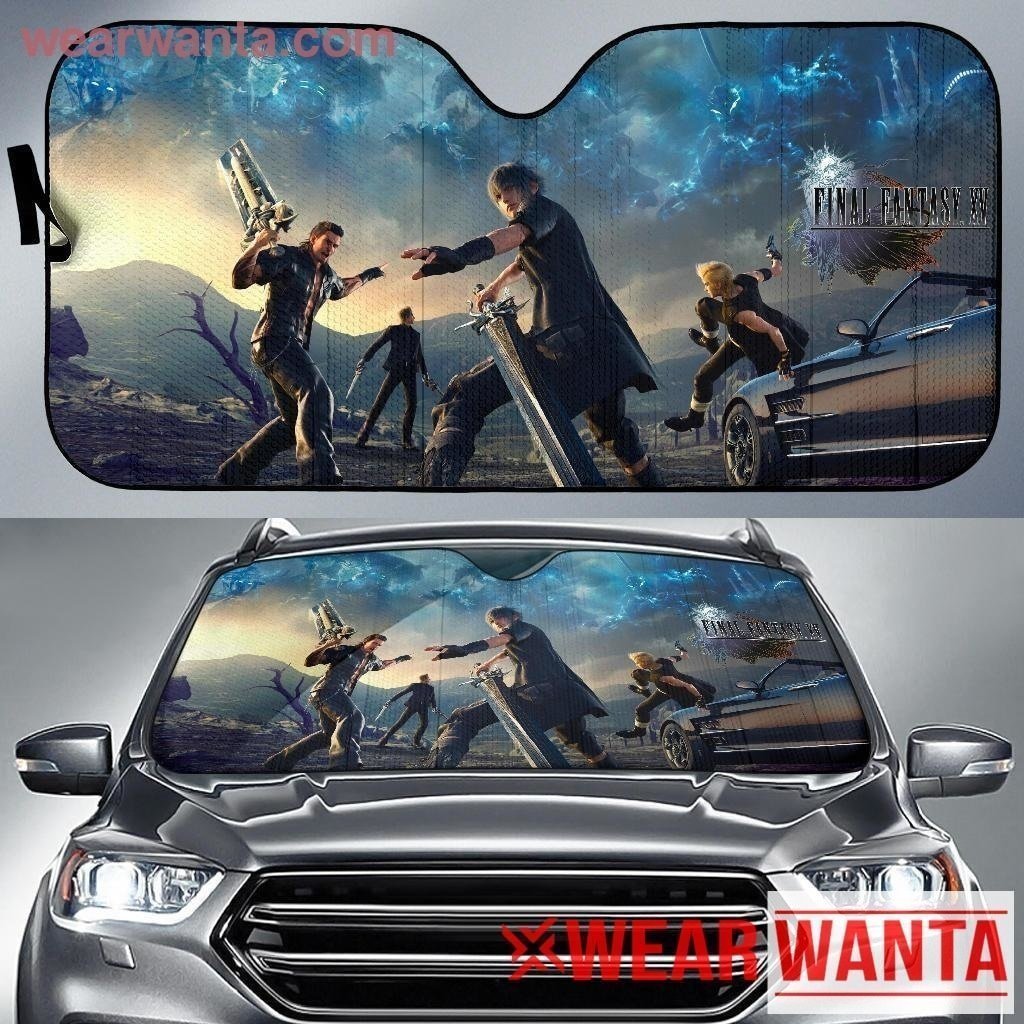 Final Fantasy XV Fighting Car Sun Shade-Gear Wanta