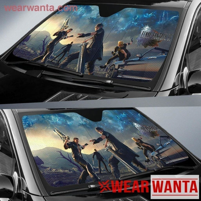 Final Fantasy XV Fighting Car Sun Shade-Gear Wanta