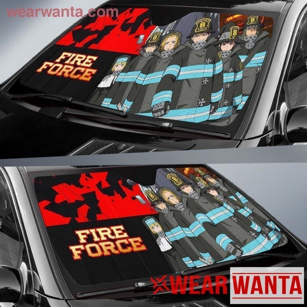 Fire Force Anime Car Sun Shade NH06-Gear Wanta