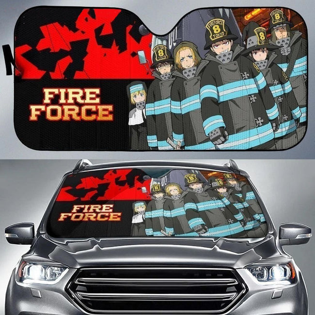 Fire Force Anime Car Sun Shade NH06-Gear Wanta