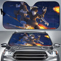 Fire Force Riding Fire Broom Anime Car Sun Shade NH06-Gear Wanta