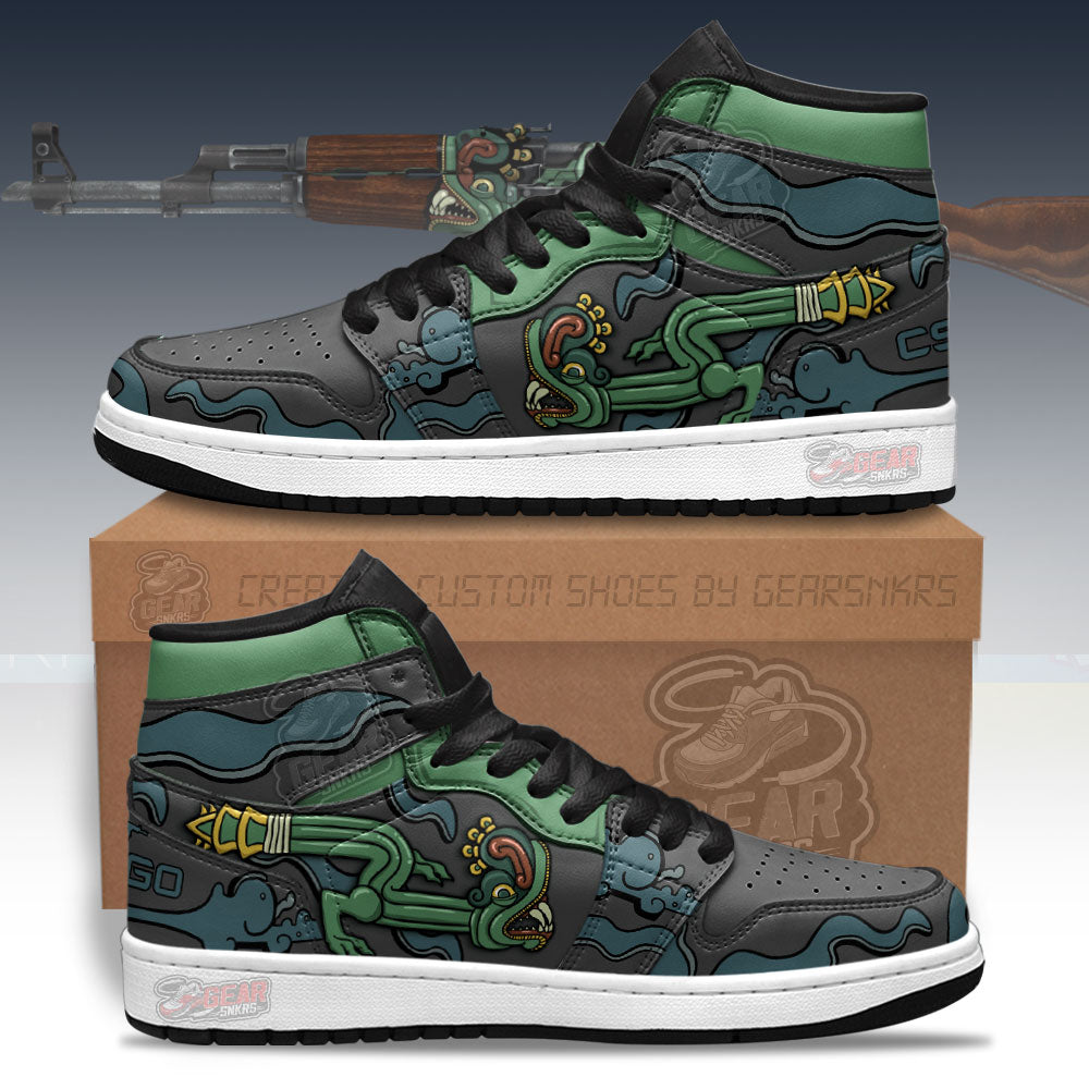 Fire Serpent Counter-Strike Skins Shoes Custom For Fans-Gear Wanta