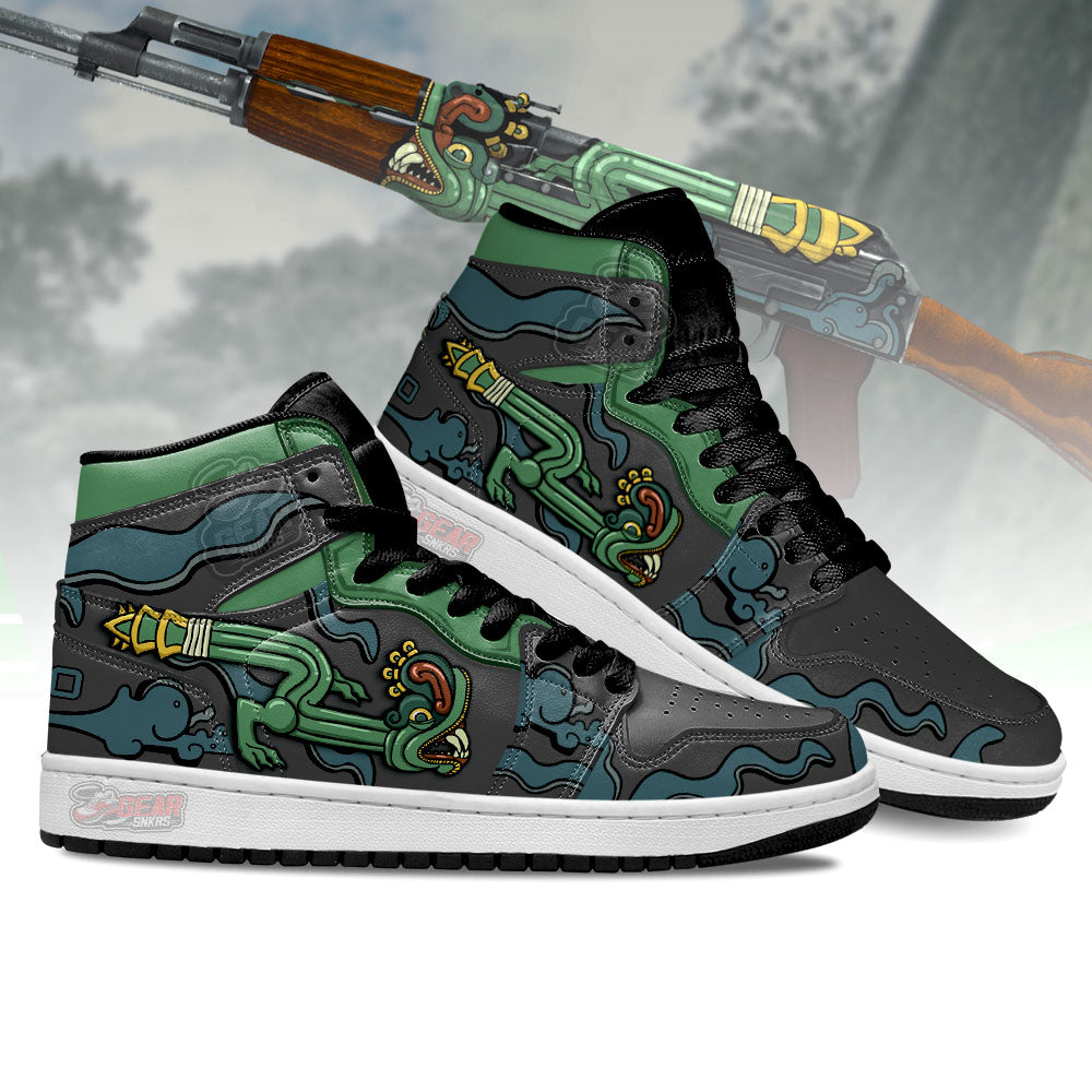 Fire Serpent Counter-Strike Skins Shoes Custom For Fans-Gear Wanta