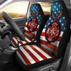 Firefighter Dad American Flag Car Seat Covers Gift MN05-Gear Wanta