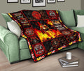 Firefighter Quilt Blanket Amazing Gift Idea HH19-Gear Wanta