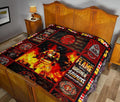Firefighter Quilt Blanket Amazing Gift Idea HH19-Gear Wanta
