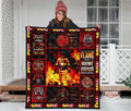 Firefighter Quilt Blanket Amazing Gift Idea HH19-Gear Wanta