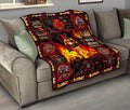 Firefighter Quilt Blanket Amazing Gift Idea HH19-Gear Wanta