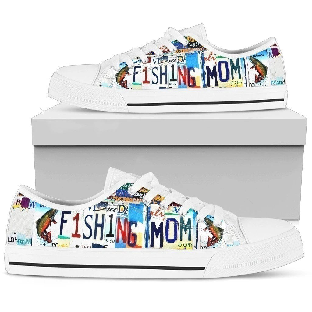Fishing Mom Women's Sneakers Style For Mom NH08-Gear Wanta