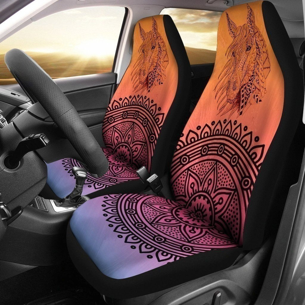Floral Horse Car Seat Covers LT04-Gear Wanta
