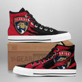 Florida Panthers High Top Shoes Custom For Fans-Gear Wanta