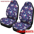 Flower Pattern With Butterfly Car Seat Covers LT04-Gear Wanta