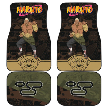 Fourth Raikage Car Floor Mats NRT Anime Car Accessories-Gear Wanta