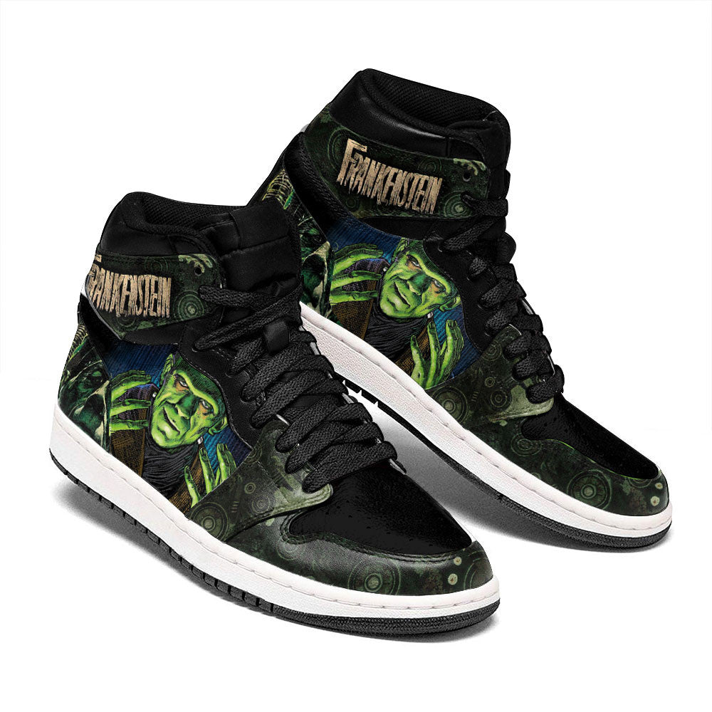 Frankenstein Shoes Custom Horror Fans Sneakers-Gear Wanta