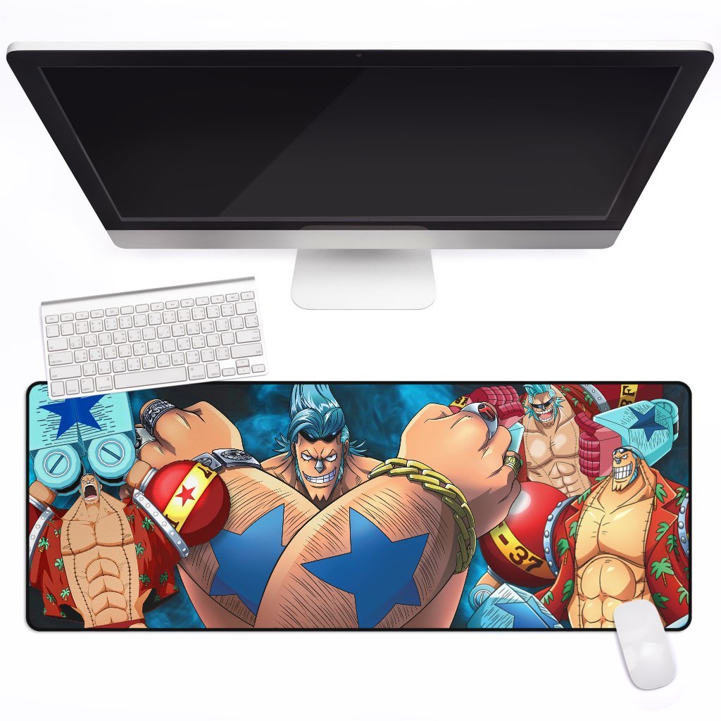Franky Mouse Mat One Piece Anime Accessories-Gear Wanta