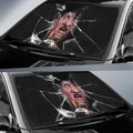 Freddy Krueger Car Car Sun Shade Horror Windshield Broken-Gear Wanta
