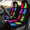 French Bulldog Car Seat Covers Custom Colorful Car Decoration-Gear Wanta