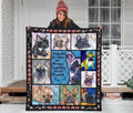 French Bulldog Quilt Blanket Angels Sometimes Have Paws-Gear Wanta
